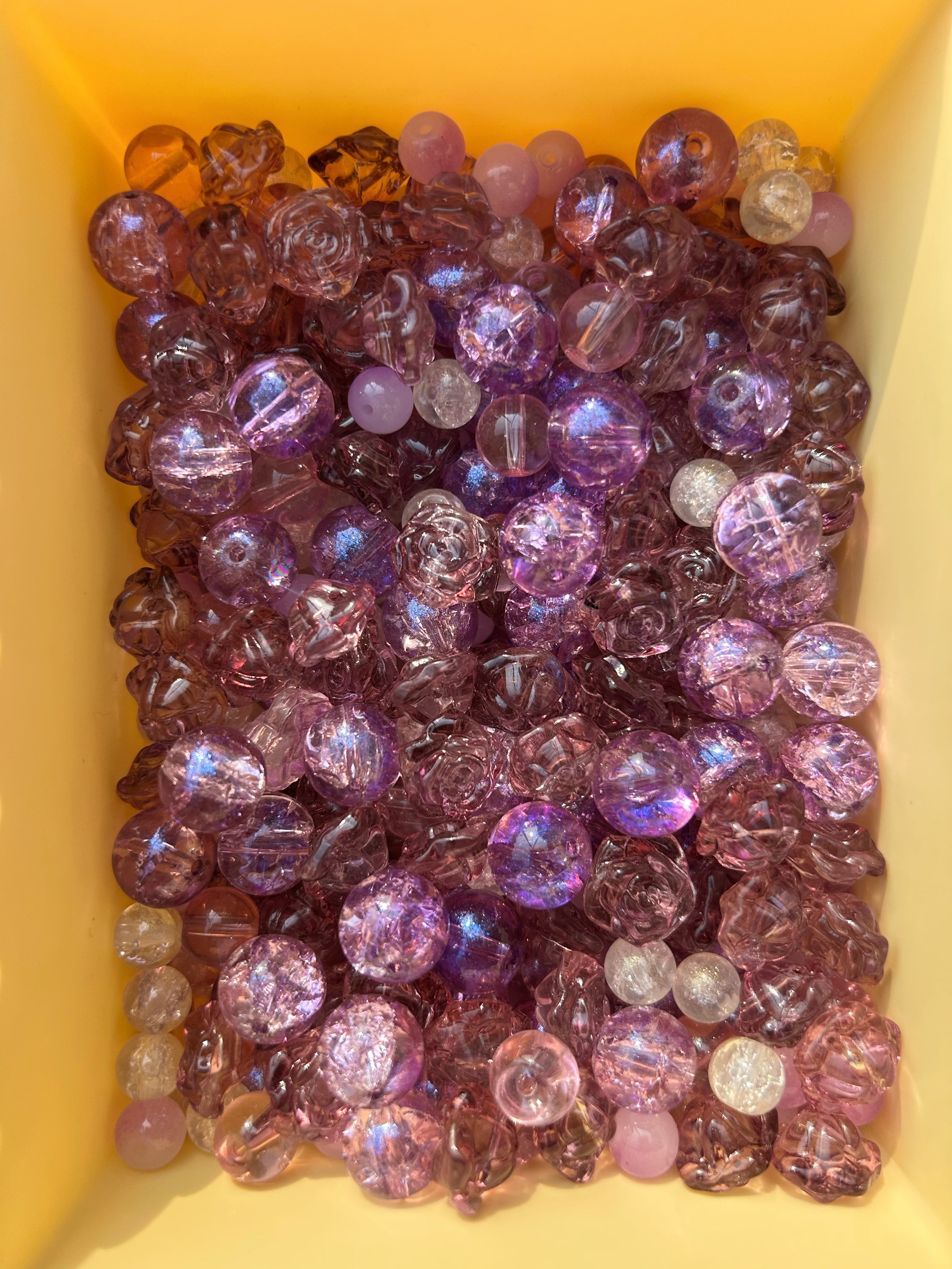 Magical 8 Theme Glaze Beads ✨ Cat, Pumpkin & Rainbow Sparkle Beads for DIY K-Pop & Witchy Jewelry Making
